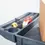 Thumbnail: Plastic Utility Cart, 550lb., 45.5" x 25.6", 3 Shelves