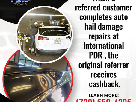 International PDR Helps Protect Vehicles from Hail Damage in Arvada, CO