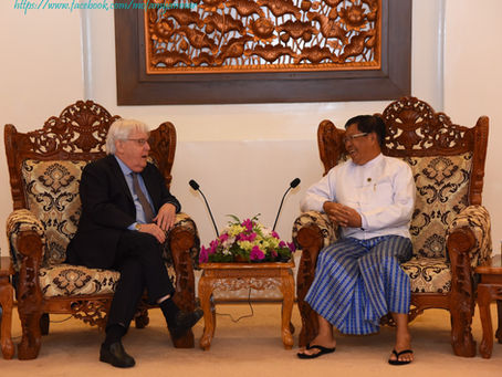 ကိုယ်စားလှယ်အဖွဲ့အား လက်ခံတွေ့ဆုံ