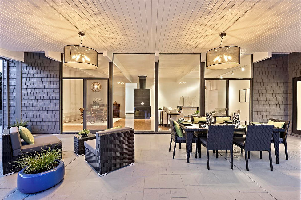 Eichler's wonderful integrated indoor and outdoor spaces