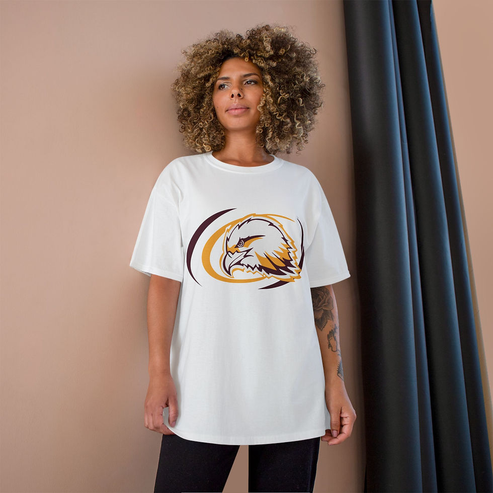 Thumbnail: Eagle Mascot Champion T-Shirt – Athletic Team Spirit Tee