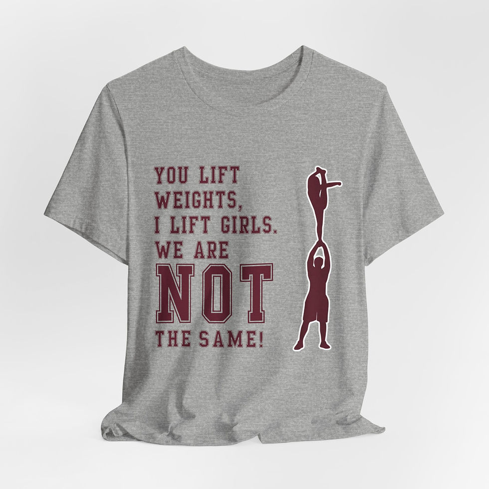 Thumbnail: Weightlifting T-Shirt — " We Are Not The Same!" partner stunt