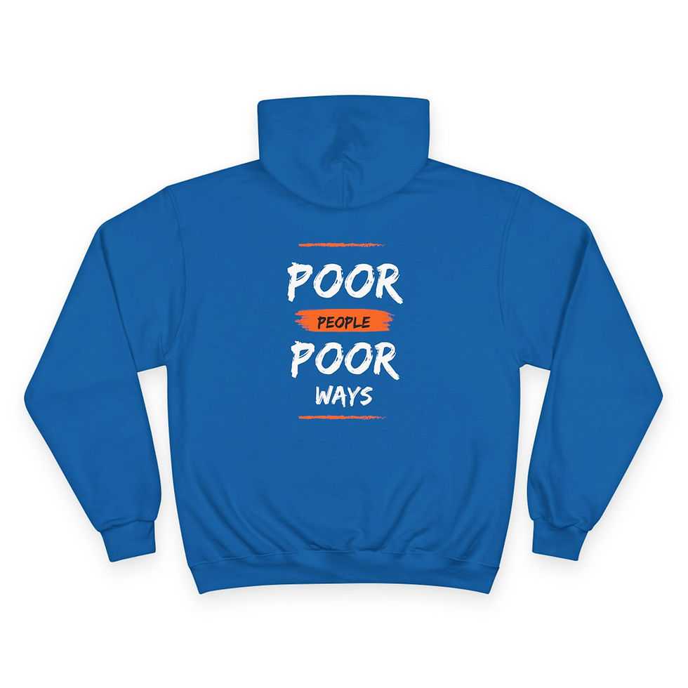Thumbnail: Champion Hoodie "Poor People Poor Ways" Thermal Concepts Hoodie