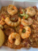 Shrimp, Chicken and Andouille Sausage Jambalya