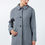 Thumbnail: Oversized Drop Shoulder Grey Coat