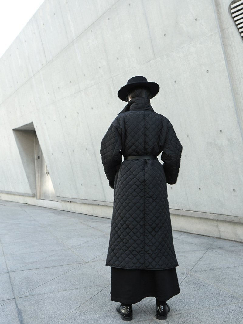 Thumbnail: Terumi Oversized Cotton Padded Coat