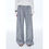 Thumbnail: Premium wide-leg linen pants front view close up
