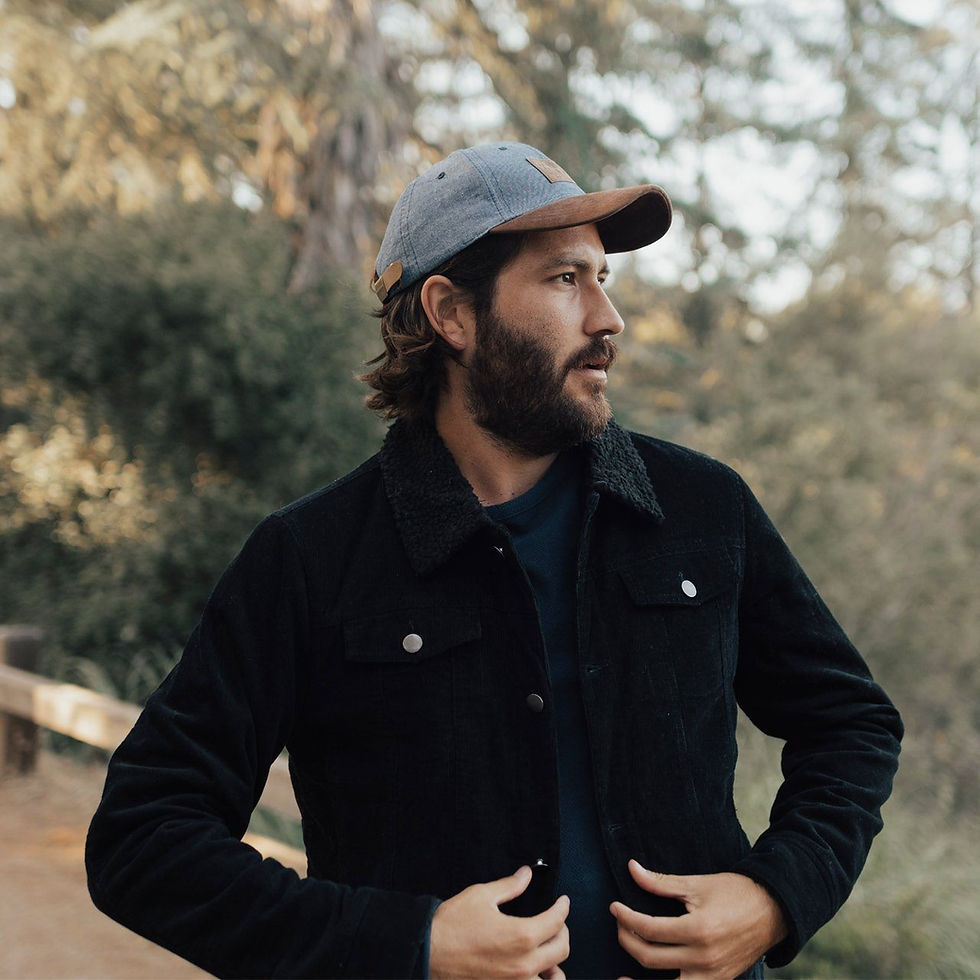 Thumbnail: Premium corduroy aviator jacket outdoor