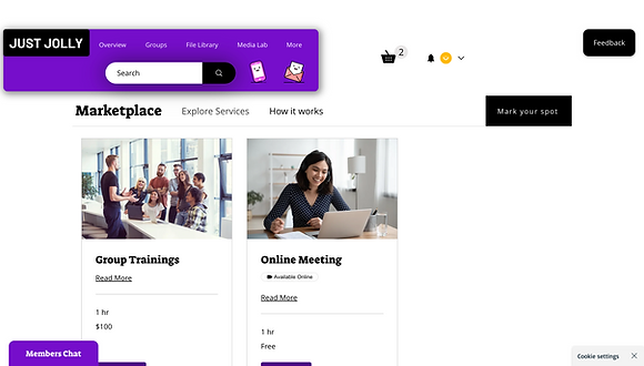 This is just an image of marketplace