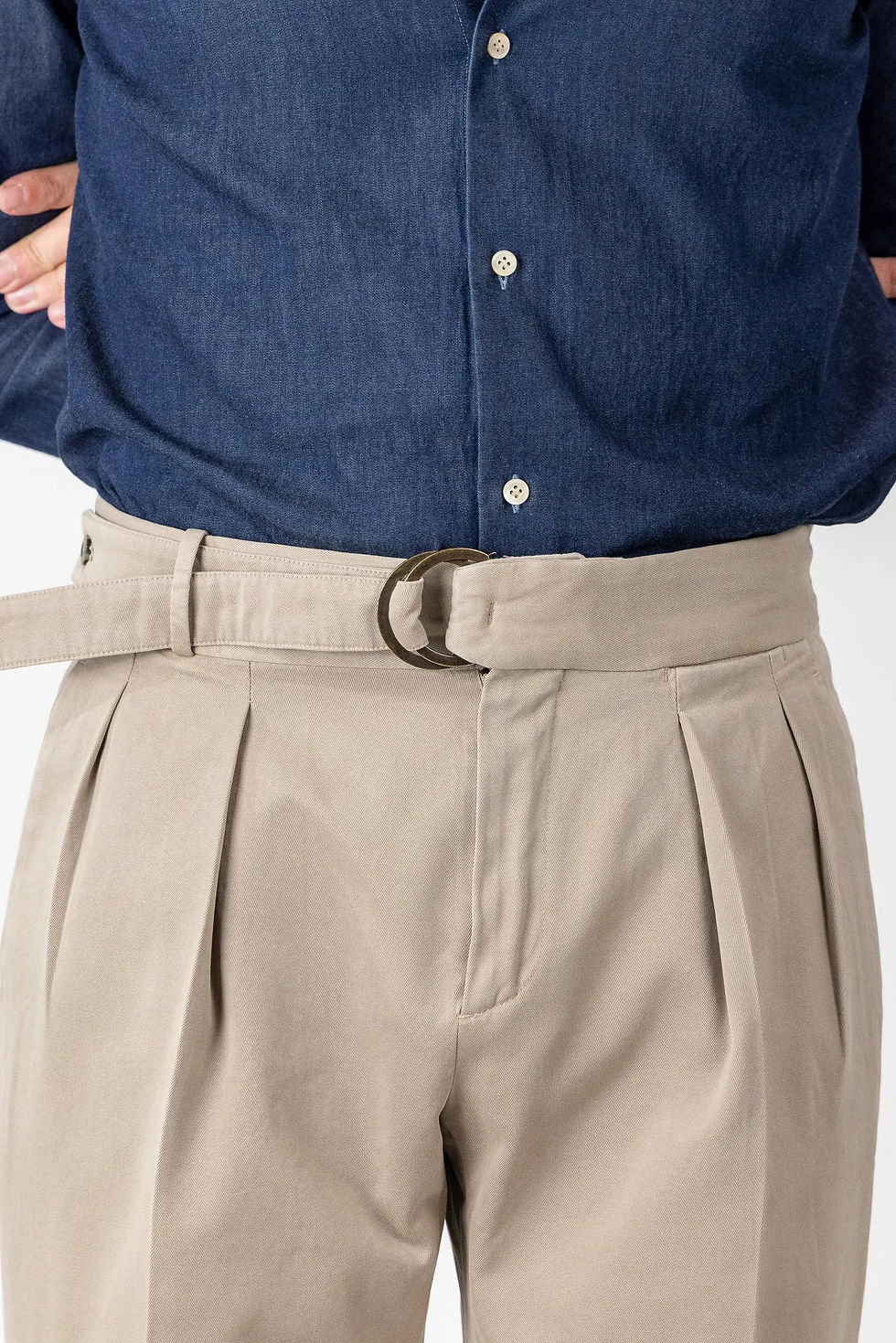 Thumbnail: Nerano trousers front view close up