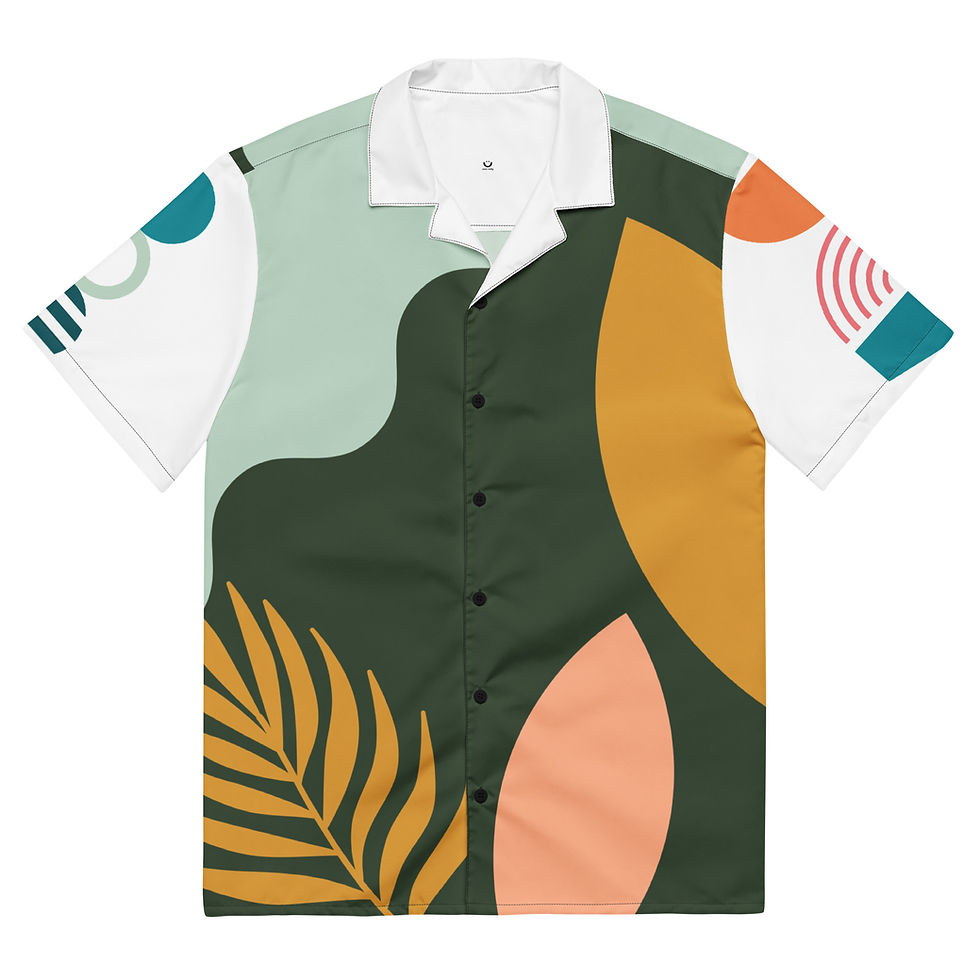 Thumbnail: Unisex button shirt