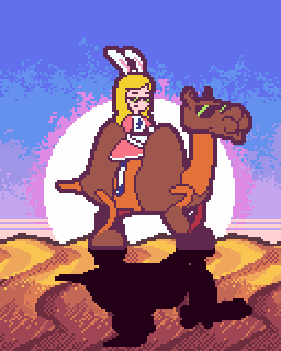 Camel Rider Alison