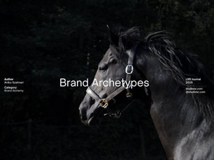 a horse representing the brand archetype of Hermes luxury brandf