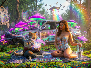 Taste the Clouds: Inside the Ultimate Post-Apocalyptic Trip * UFOs and Giant Shrooms: When Nature Takes Back the Suburbs