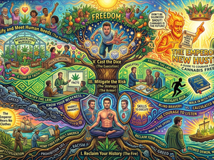 The Emperor’s New Hustle: A Guide to Courage for Cannabis Freedom