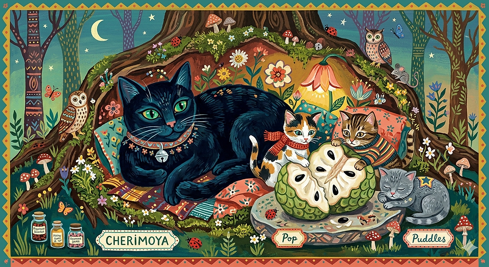 Momma Soko Cat and the Star-Custard Apple