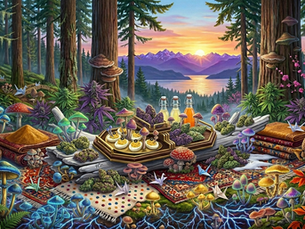 The Mycelial Bridge: A Transpersonal Synthesis of the Gatsby Egg Protocol