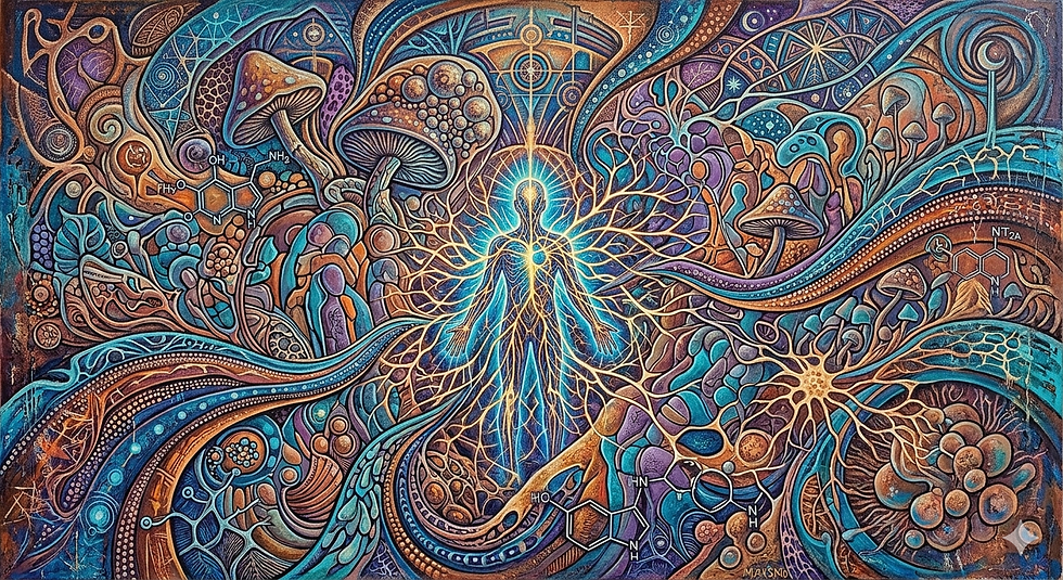 The Alchemy of the Unfolding: Psilocybin and the Restoration of Biological Vitality