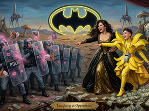 Psychological resistance through collective defiance of marginalized social groups.