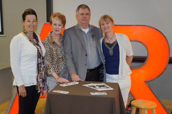 Stephanie, Lyn, Ross, and Laura