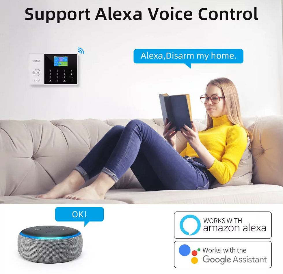 Thumbnail: Smartlife Security Panel with SOS Panic WIFI 2.4G Smart System Q4 2025 Model 