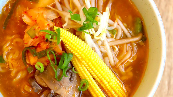 【EAT IN ONLY】Spicy Kimchi Ramen