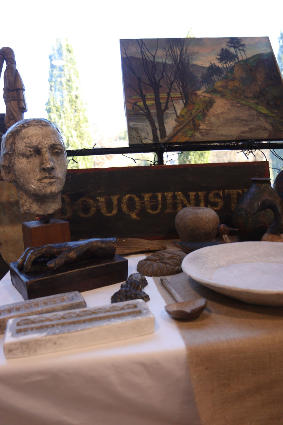Vintage and antique treasures at The Lovely Vintage and Antique Fair in Oxfordshire
