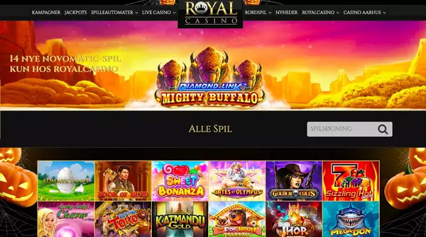 Royal casino spiludvalg.webp