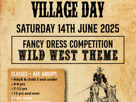 Wild West Fancy Dress Competition