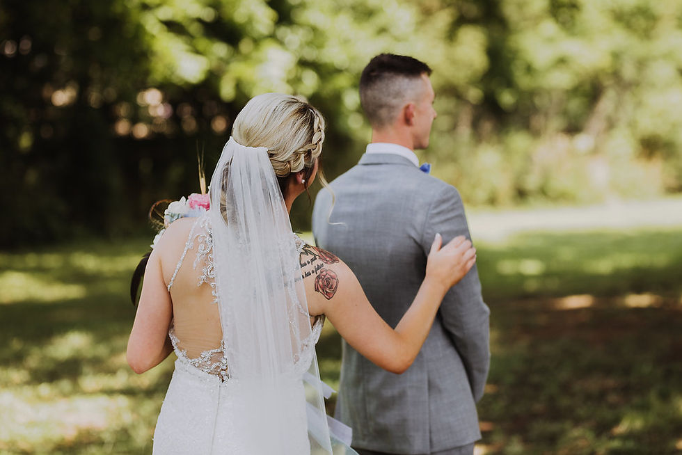 First Look Wedding