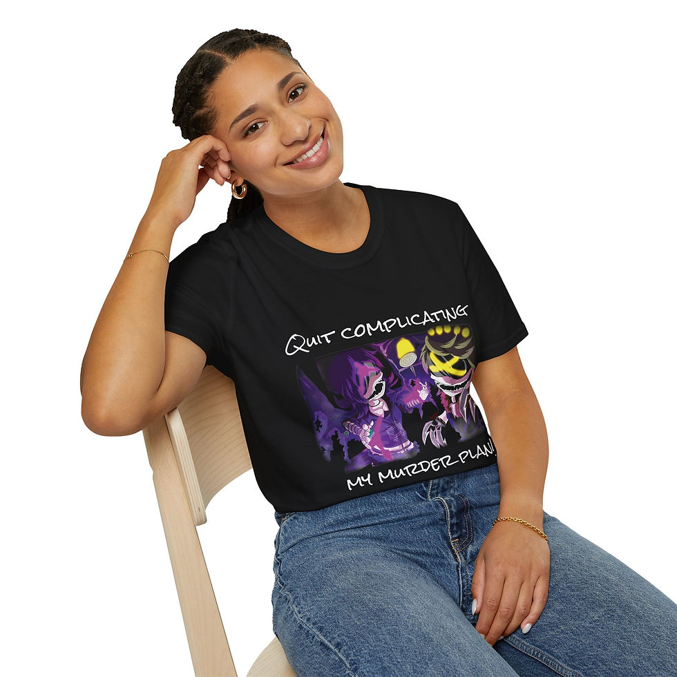 Thumbnail: Uzi and N - Murder Drones T-Shirt