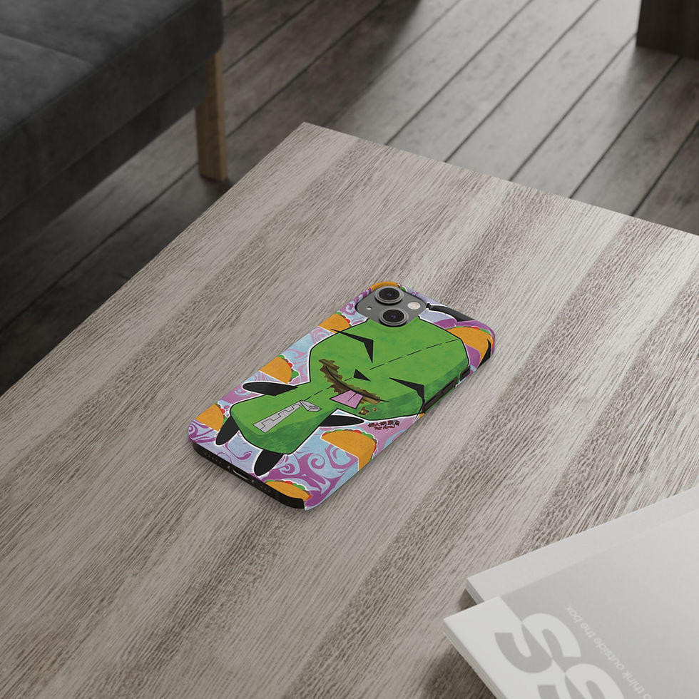 Miniatura: Gir - Invader Zim iPhone Case