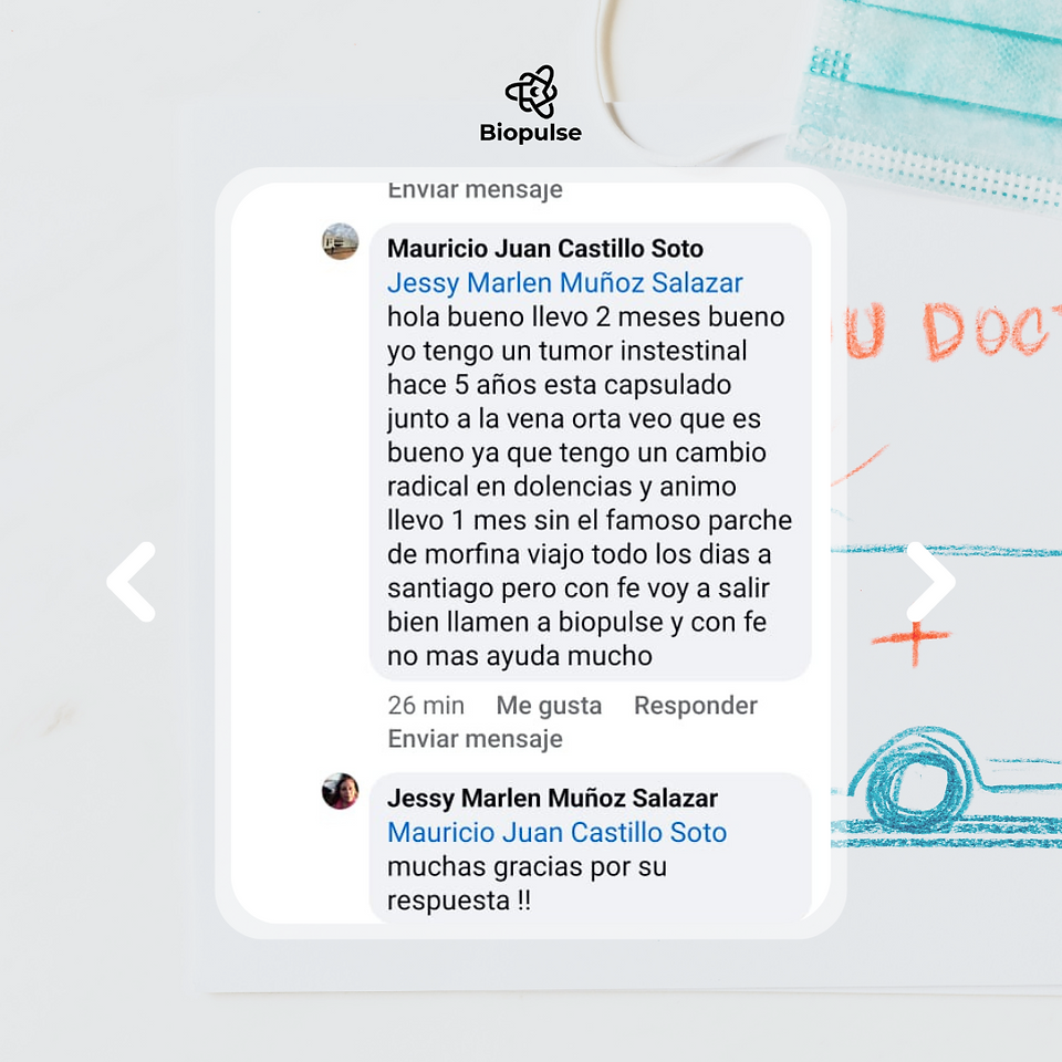 Comentarios pacientes Biopulse