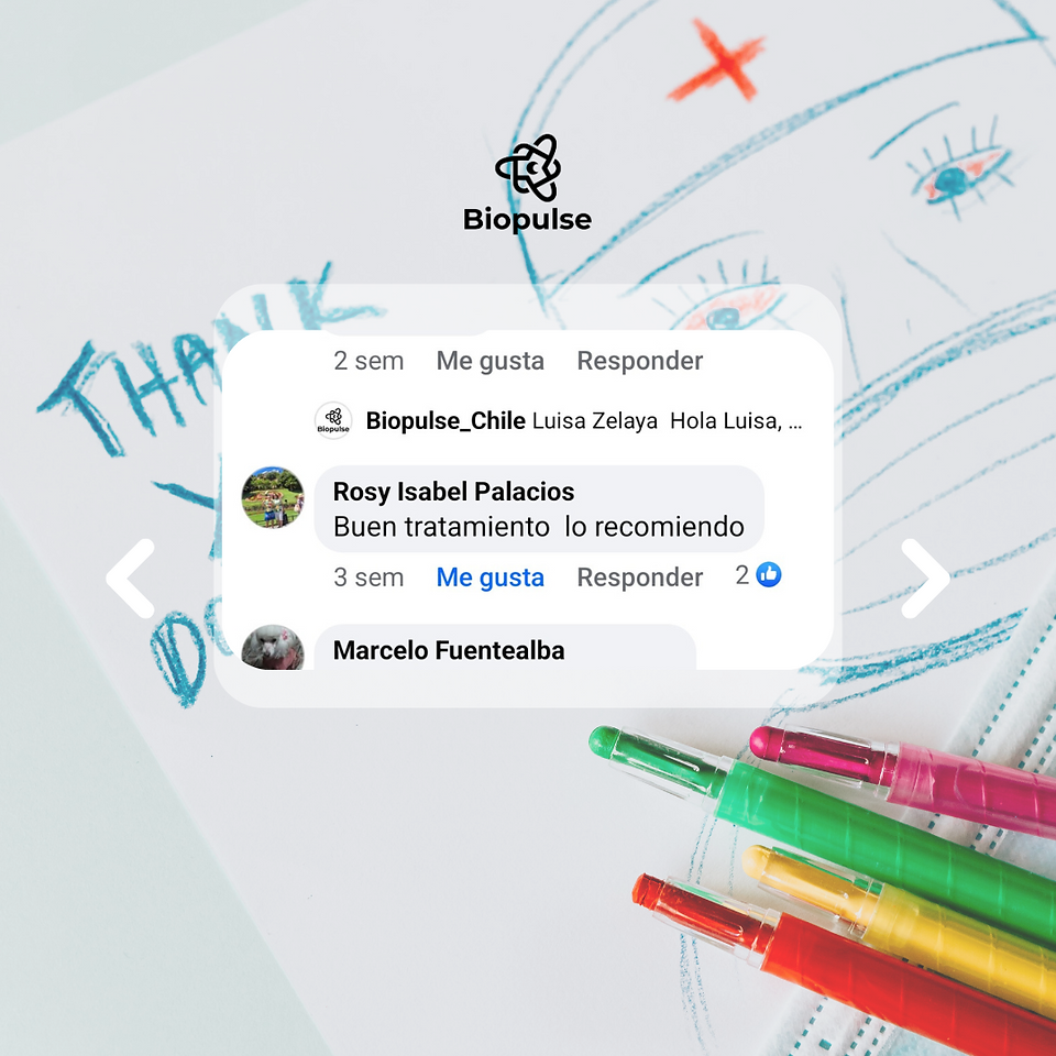 Comentarios pacientes Biopulse
