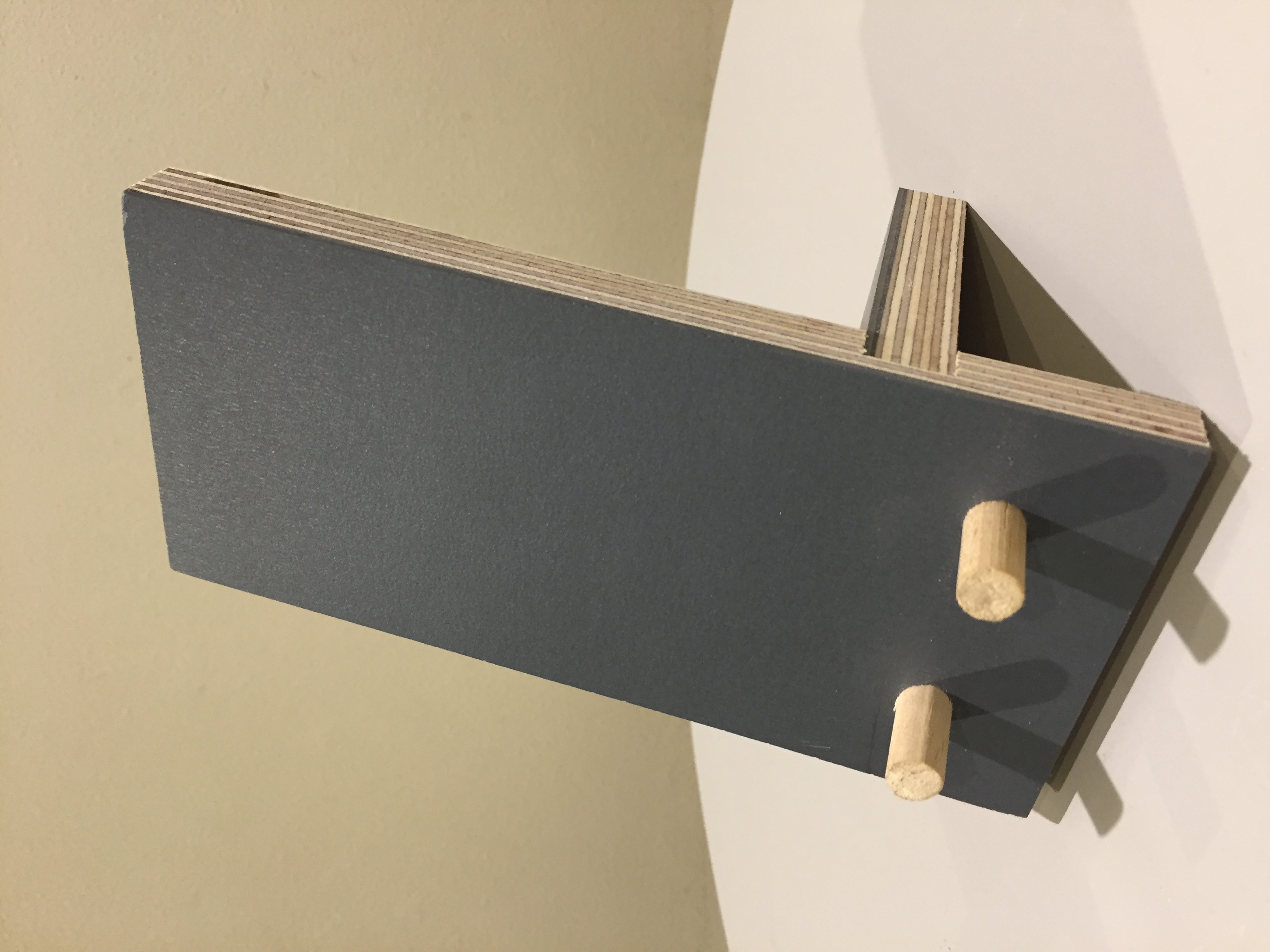 Birch Ply Marmoleum Iphone stand