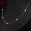 Thumbnail: 14k Yellow Gold Laser Drilled Lab Grown Diamond Station Necklace