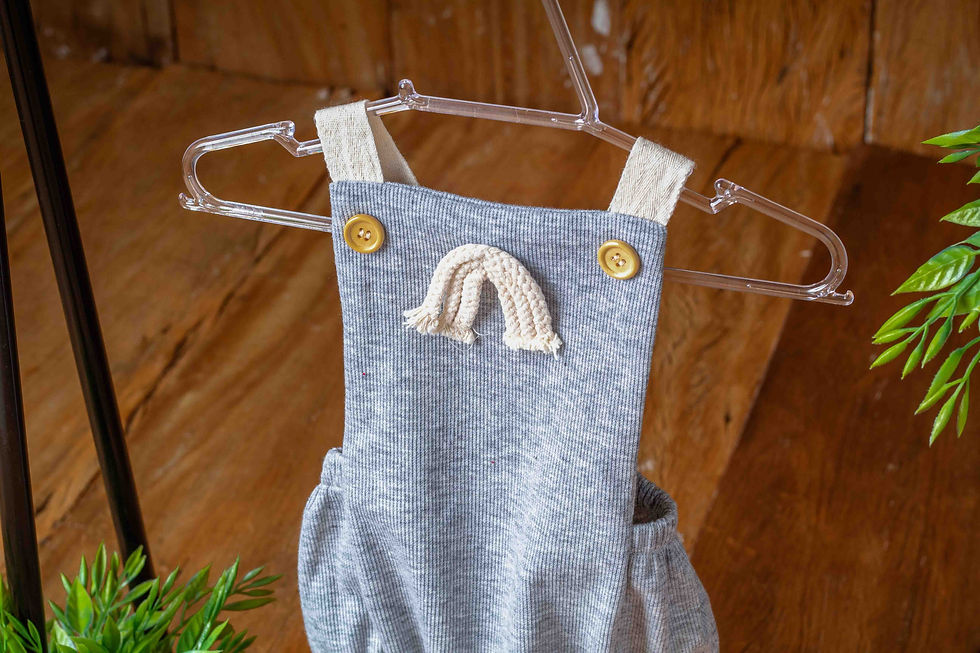 Homper Cinza Arco | 3 a 12 meses