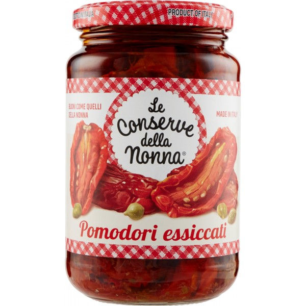 PÄIKESEKUIVATATUD TOMATID ÕLIS (340gr)