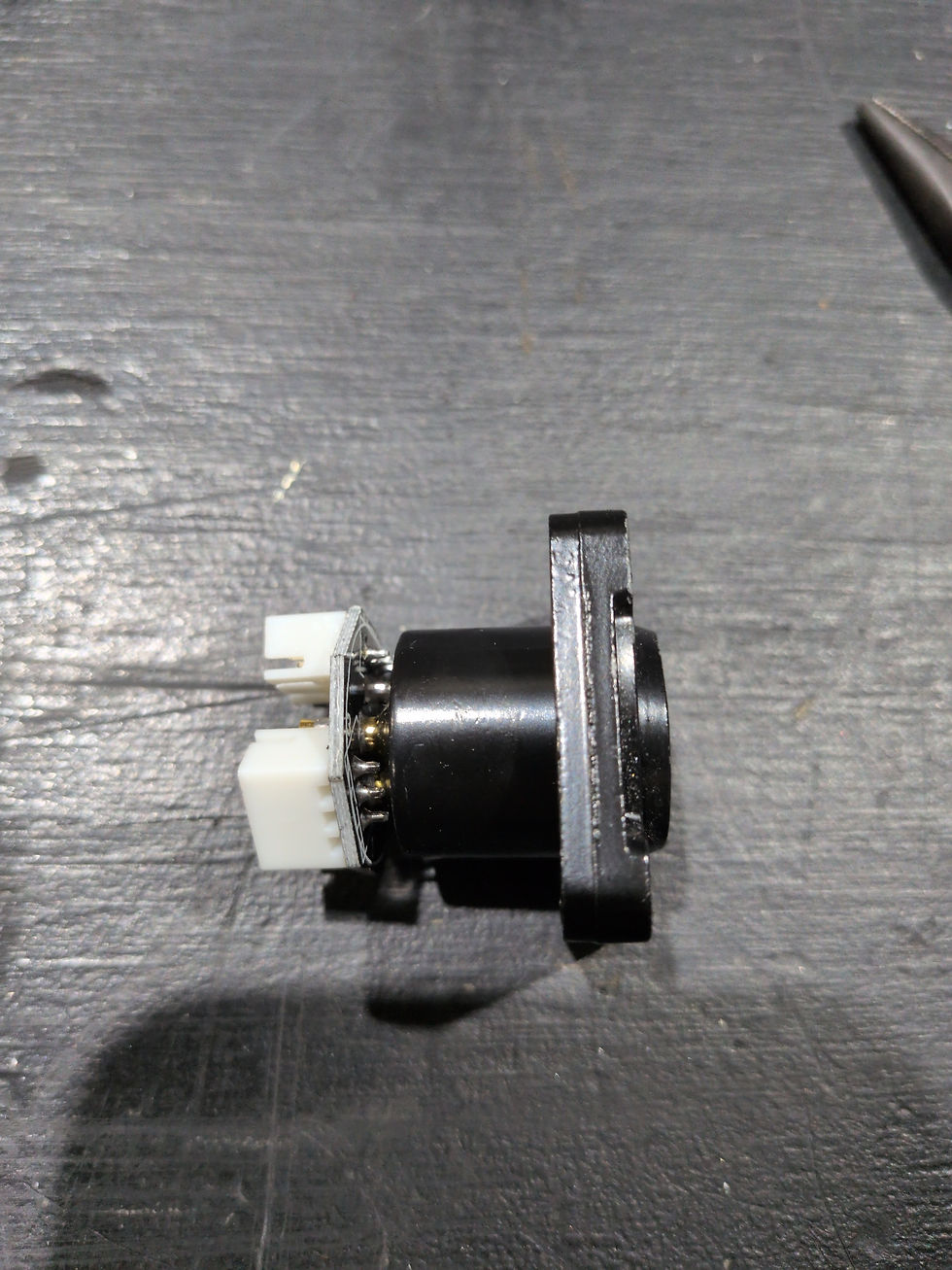 Thumbnail: XLR Male D-Type Panel Mount SEETRONIC