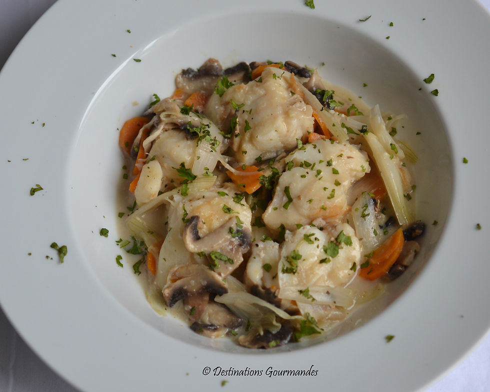 Blanquette de lotte au citron vert