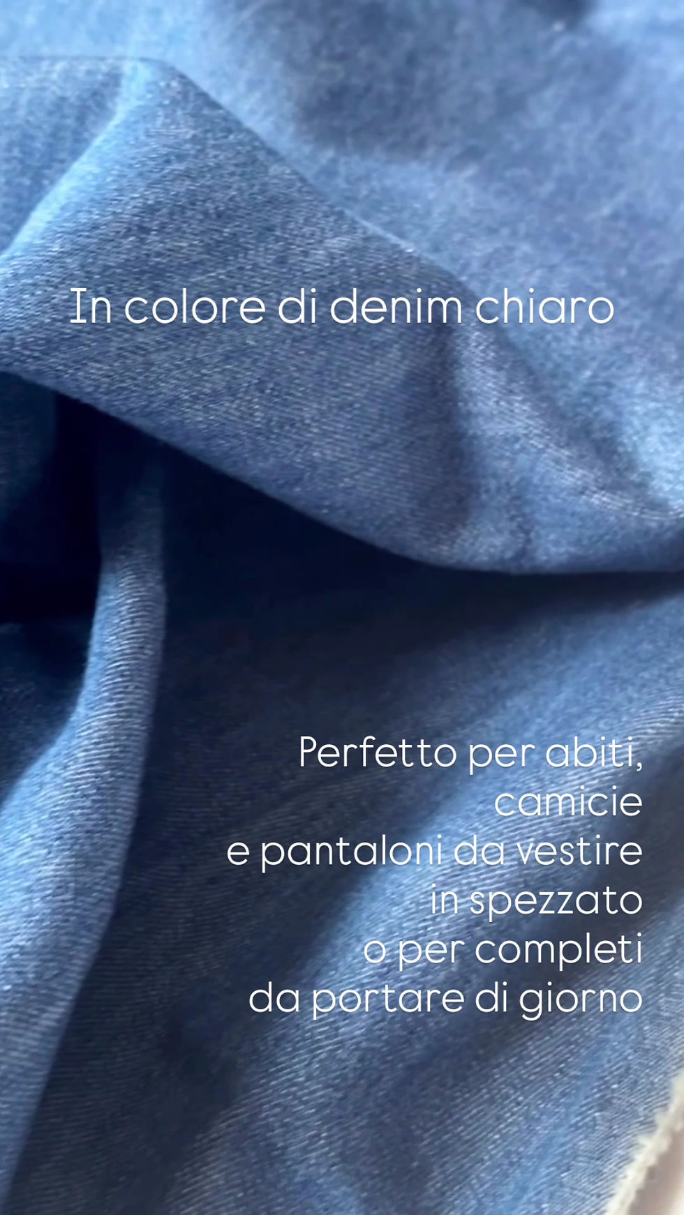 Miniatura: Camicia FORNELLI in chambray 100% cotone