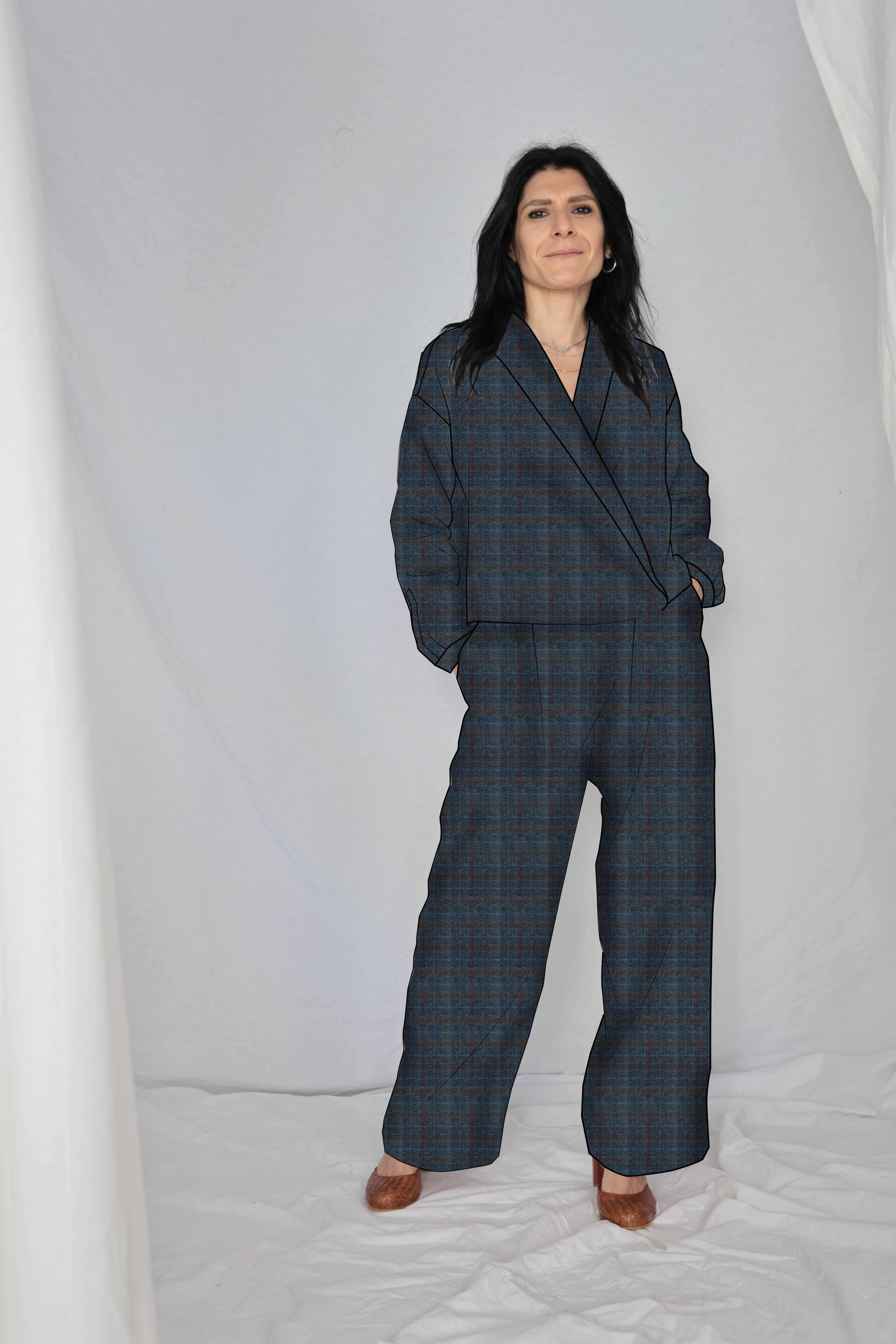 Camicia ISERNIA in flanella -consegna in 20-25 giorni