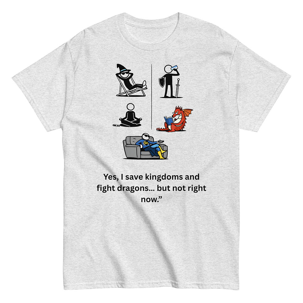 Thumbnail: Lazy nerd T shirt