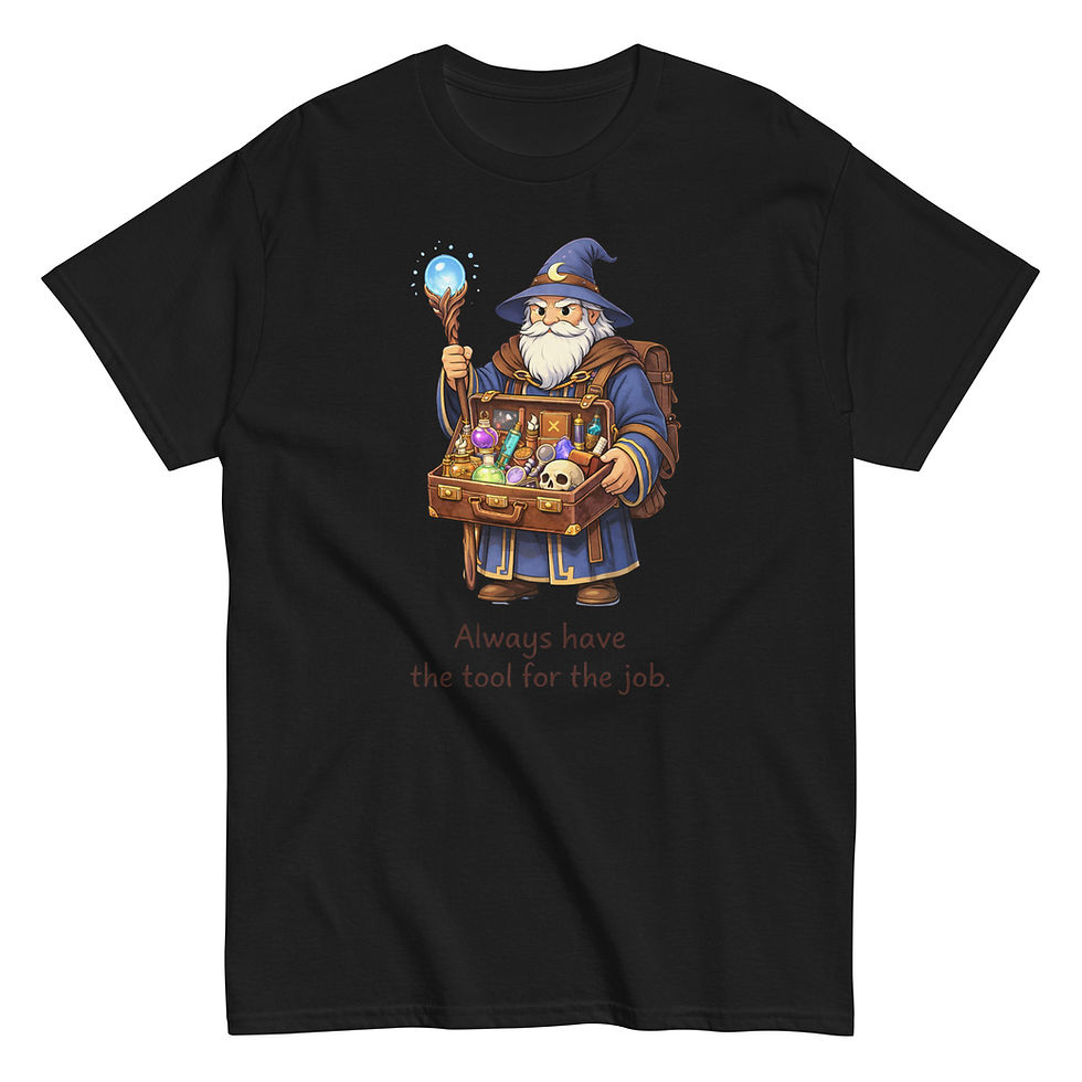 Thumbnail: Wizard always right tool for the job T Shirt