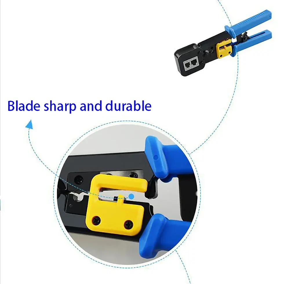 Miniature : Outils presseur pour connecteur RJ12 et RJ45