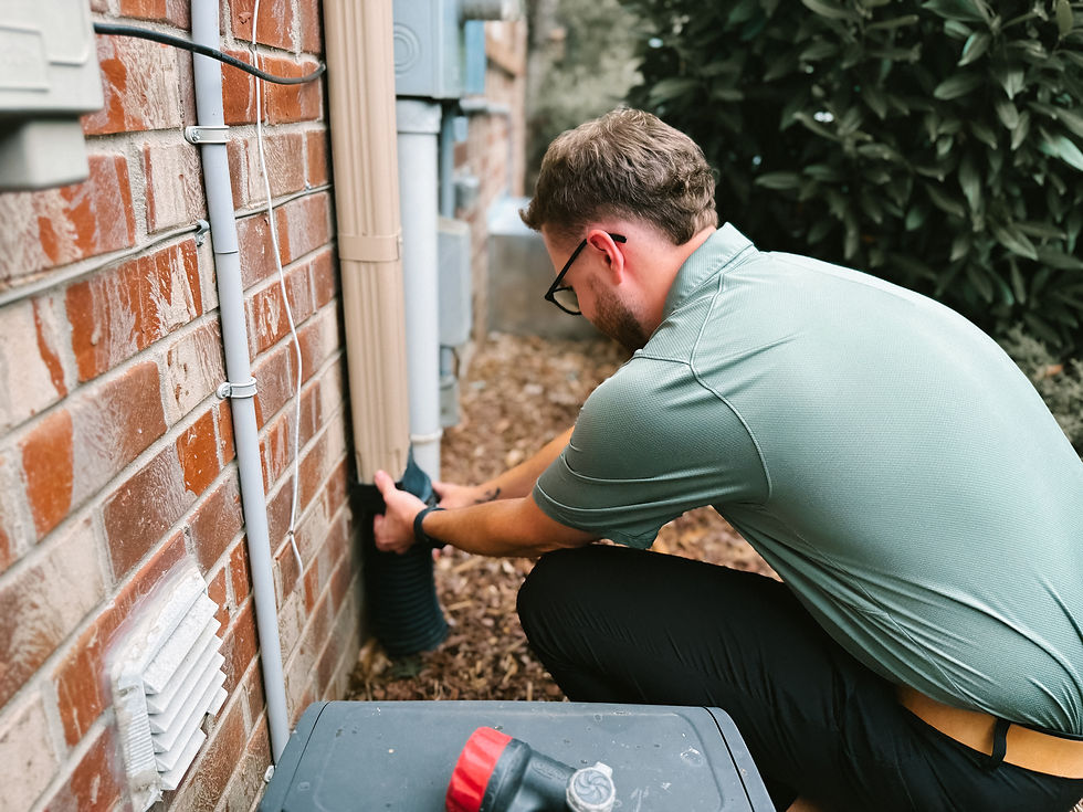 Examining the gutters