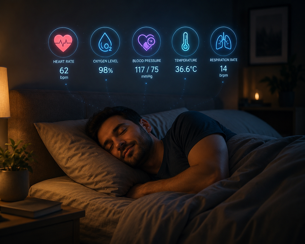 Sleep is a Treasure Trove of Health Data: Why Overnight Vitals Monitoring Matters