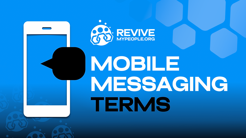 Revive My People Moble messaging.png