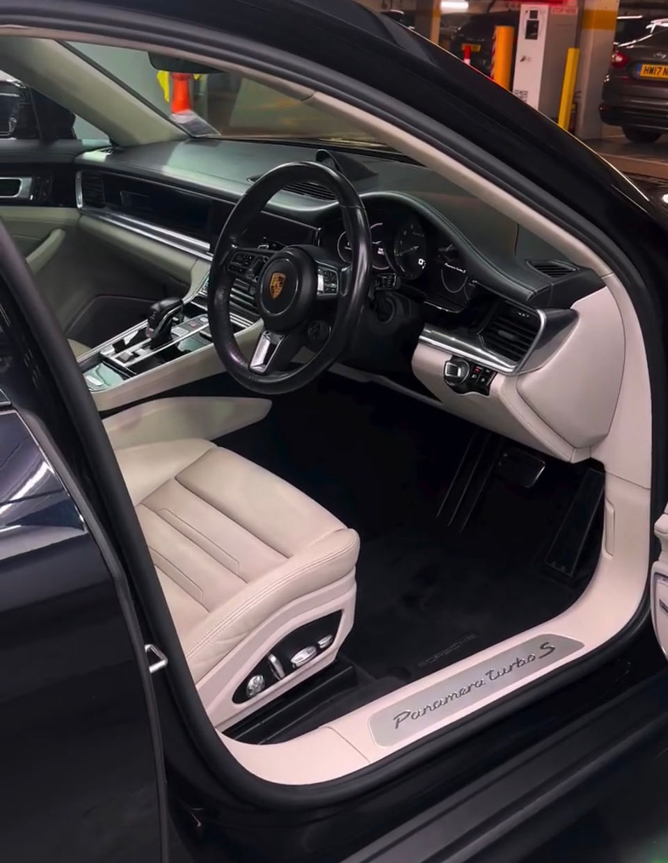 interior detailing Porsche in Chelsea London