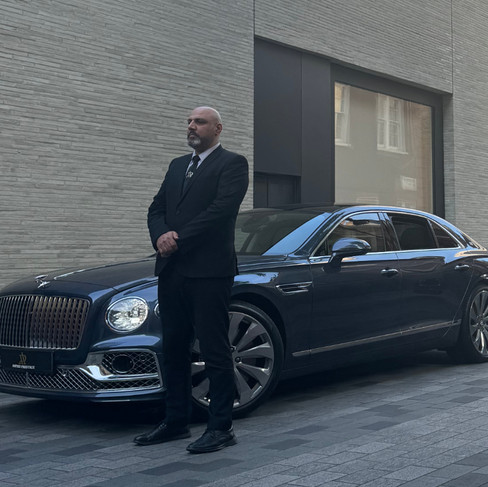 Corporate Chauffeur hire with driver in